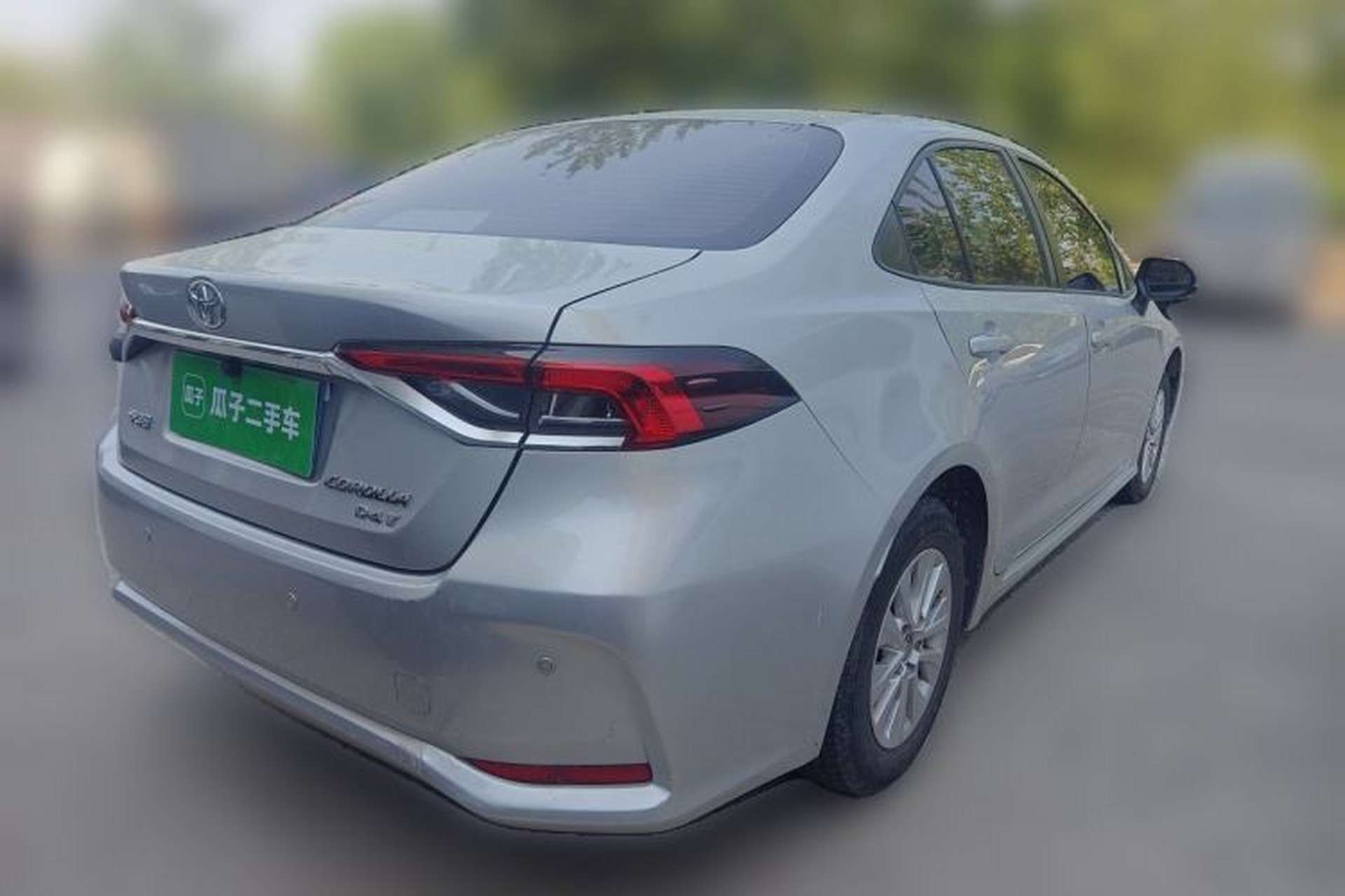 Used Toyota Corolla 2019 1.2T S-CVT GL Pioneer Edition Rear Right 45 Deg