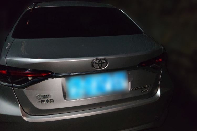 Used Toyota Corolla 2019 1.2T S-CVT GL-i Elite Edition Rear