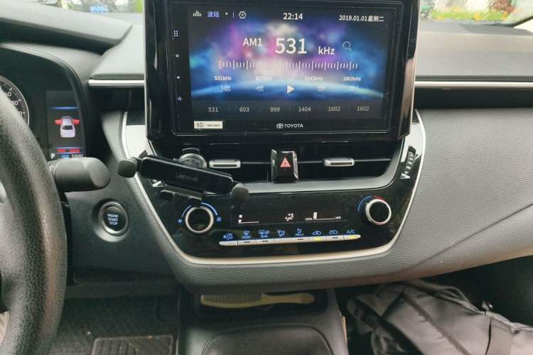 Used Toyota Corolla 2019 1.2T S-CVT GL-i Elite Edition Audio And AC Panel