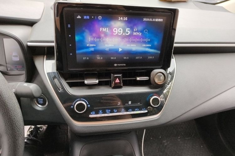 Used Toyota Corolla 2019 1.2T S-CVT GL-i Elite Edition Audio And AC Panel