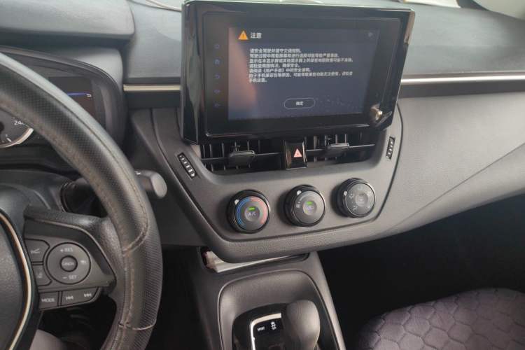 Used Toyota Corolla 2019 1.2T S-CVT GL Pioneer Edition Audio And AC Panel