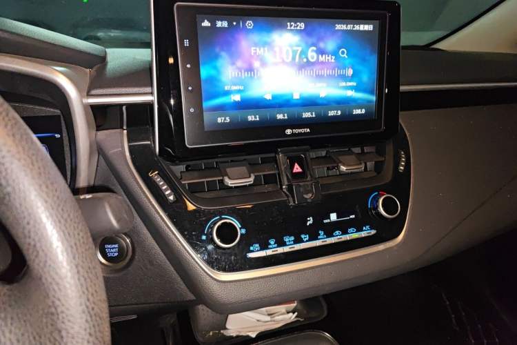 Used Toyota Corolla 2019 1.2T S-CVT GL-i Elite Edition Audio And AC Panel