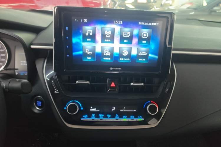 Used Toyota Corolla 2019 1.2T S-CVT GL-i Elite Edition Audio And AC Panel