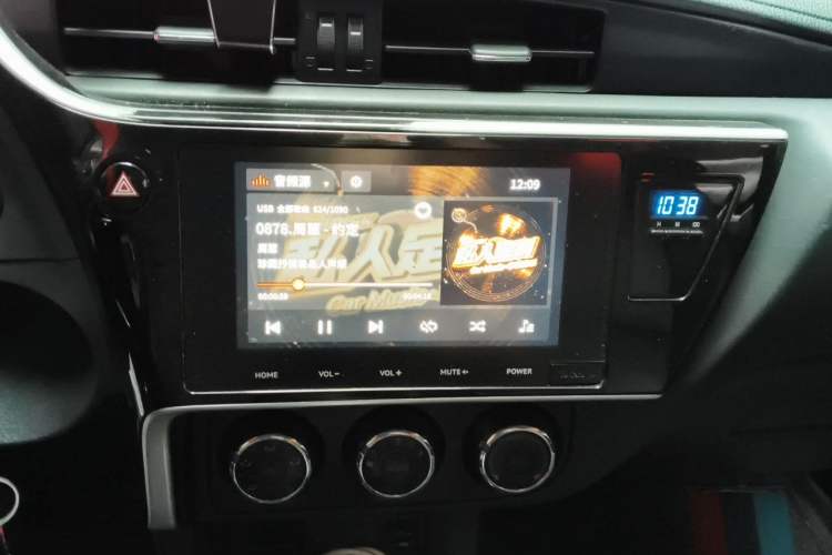 Used Toyota Corolla 2019 1.2T S-CVT GL-i Elite Edition Audio And AC Panel