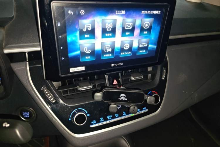 Used Toyota Corolla 2019 1.2T S-CVT GL-i Elite Edition Audio And AC Panel