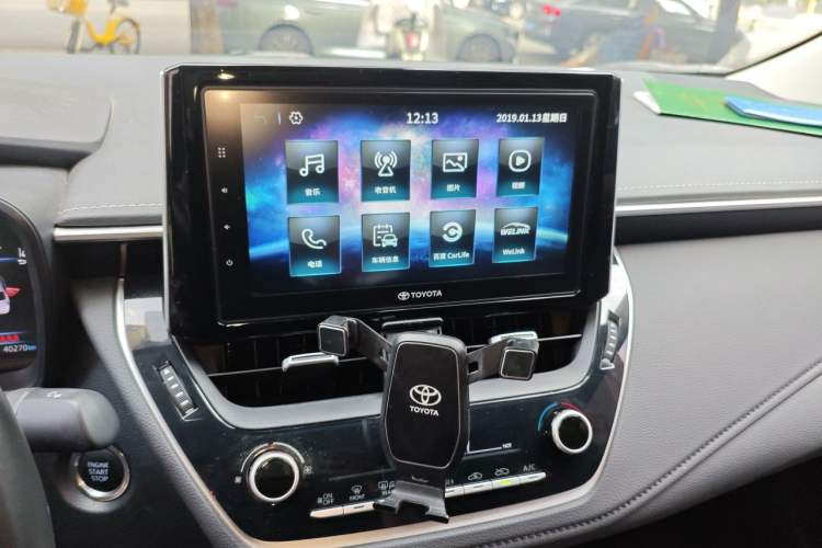 Used Toyota Corolla 2019 1.2T S-CVT GL-i Luxury Edition Audio And AC Panel