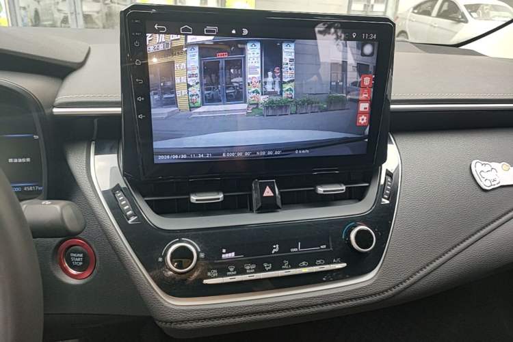 Used Toyota Corolla 2019 1.2T S-CVT GL-i Luxury Edition Audio And AC Panel
