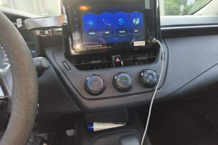 Used Toyota Corolla 2019 1.2T S-CVT GL Pioneer Edition Audio And AC Panel