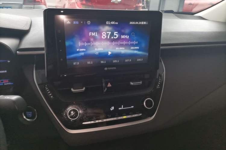 Used Toyota Corolla 2019 1.2T S-CVT GL-i Elite Edition Audio And AC Panel