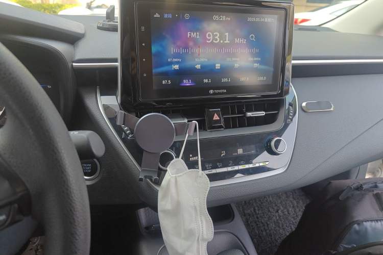 Used Toyota Corolla 2019 1.2T S-CVT GL-i Elite Edition Audio And AC Panel