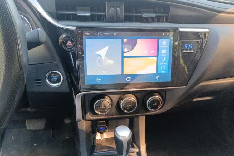 Used Toyota Corolla 2019 1.2T S-CVT GL Pioneer Edition Audio And AC Panel