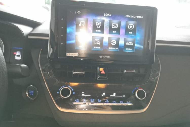 Used Toyota Corolla 2019 1.2T S-CVT GL-i Elite Edition Audio And AC Panel