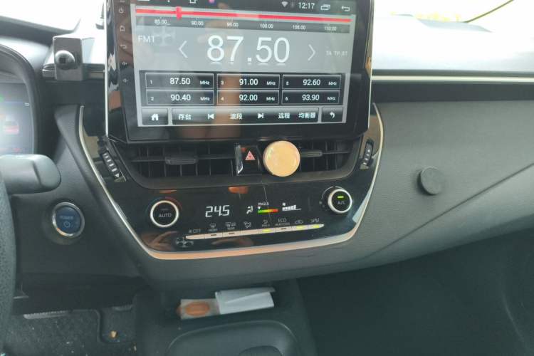 Used Toyota Corolla 2019 Dual-Engine 1.8L E-CVT GL-i Pioneer Edition Audio And AC Panel