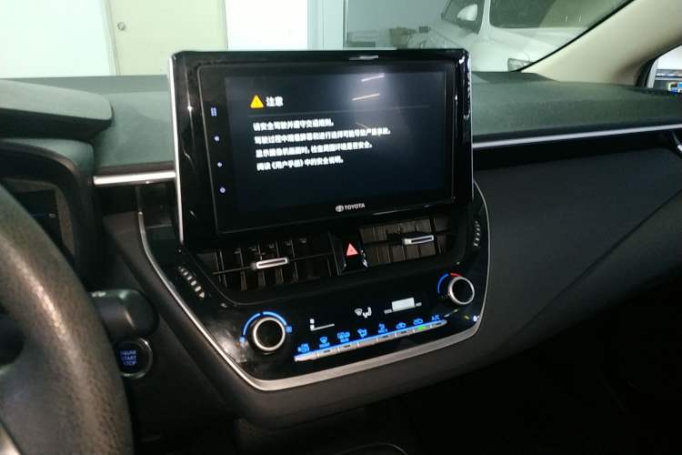 Used Toyota Corolla 2019 1.2T S-CVT GL-i Elite Edition Audio And AC Panel