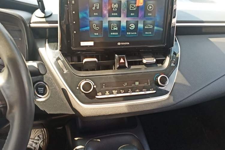 Used Toyota Corolla 2019 1.2T S-CVT Sport Edition Audio And AC Panel