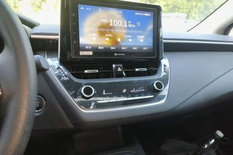 Used Toyota Corolla 2019 1.2T S-CVT GL-i Elite Edition Audio And AC Panel