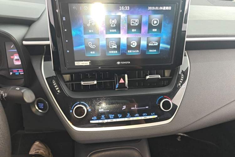 Used Toyota Corolla 2019 1.2T S-CVT GL-i Elite Edition Audio And AC Panel