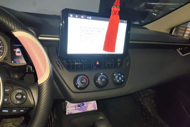 Used Toyota Corolla 2019 1.2T S-CVT GL Pioneer Edition Audio And AC Panel