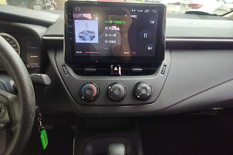 Used Toyota Corolla 2019 1.2T S-CVT GL Pioneer Edition Audio And AC Panel