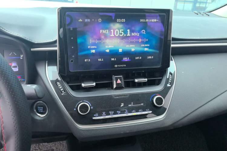 Used Toyota Corolla 2019 1.2T S-CVT GL-i Elite Edition Audio And AC Panel