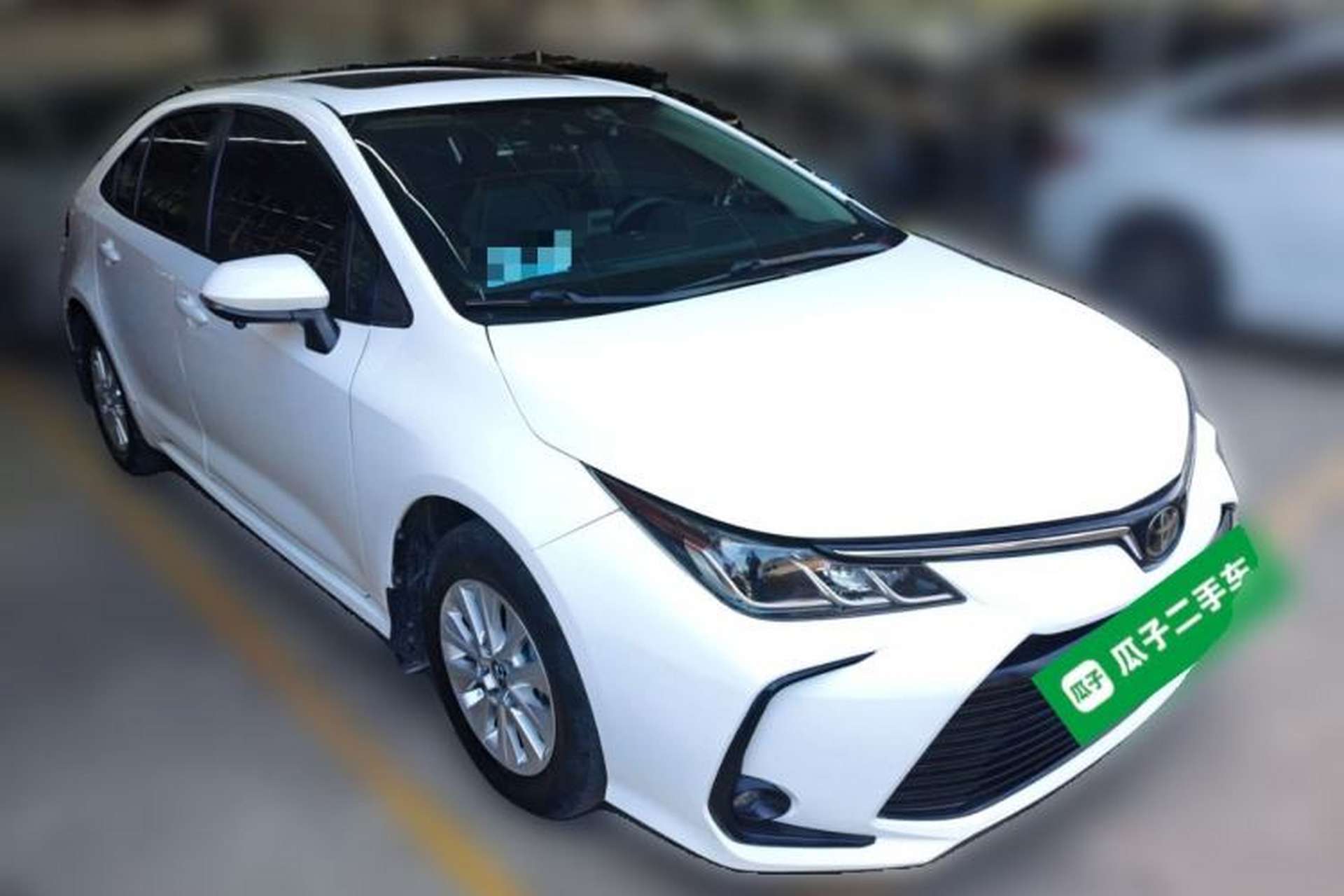 Used Toyota Corolla 2019 1.2T S-CVT GL-i Elite Edition Front Right 45 Deg