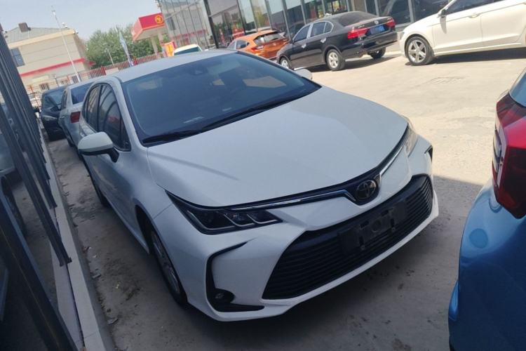 Used Toyota Corolla 2019 1.2T S-CVT GL Pioneer Edition Front Right 45 Deg