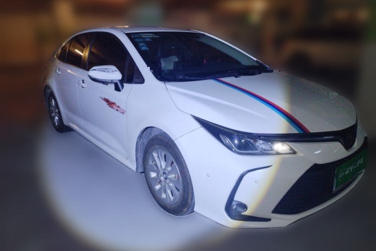Used Toyota Corolla 2019 1.2T S-CVT GL Pioneer Edition Front Right 45 Deg