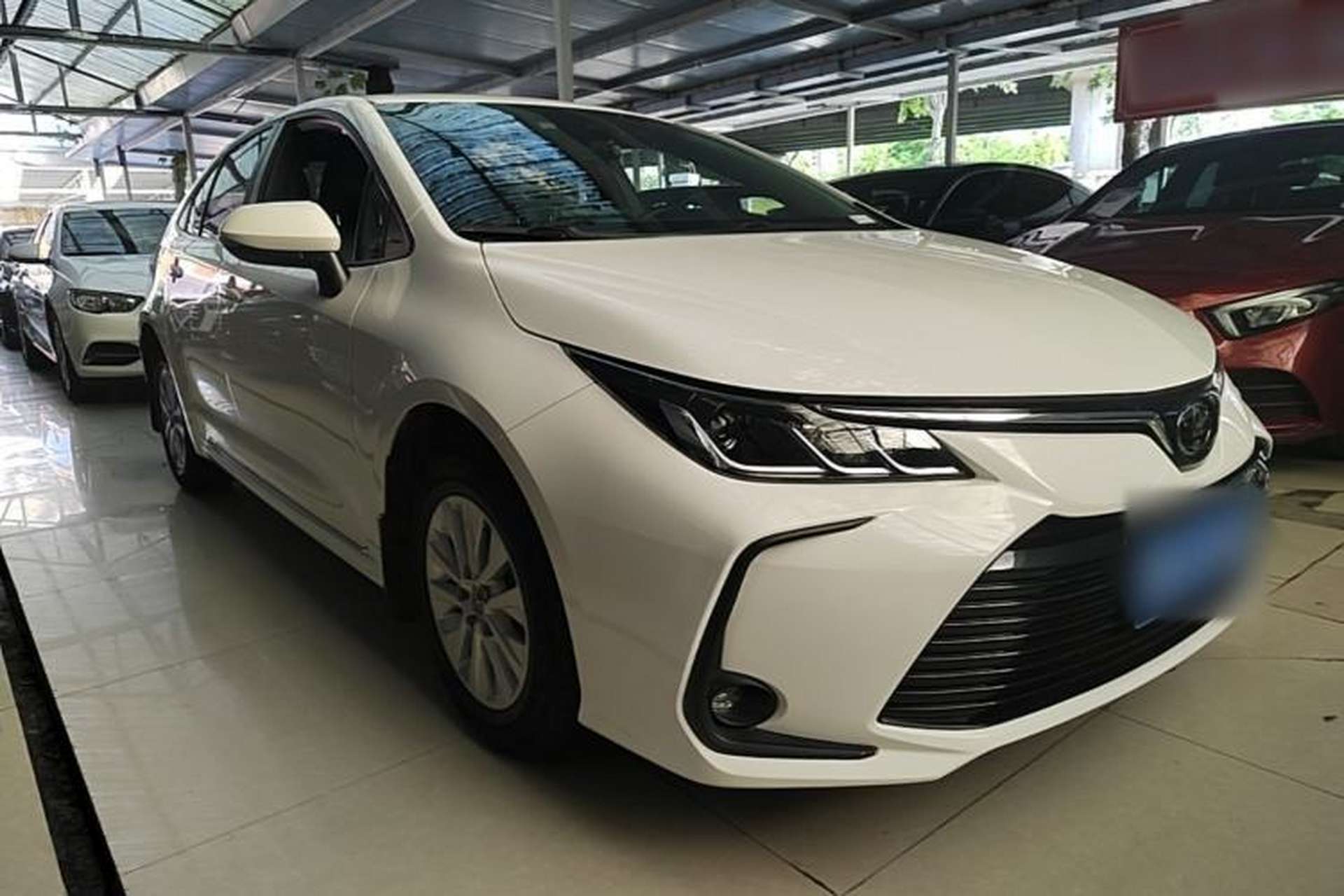 Used Toyota Corolla 2019 1.2T S-CVT GL-i Elite Edition Front Right 45 Deg