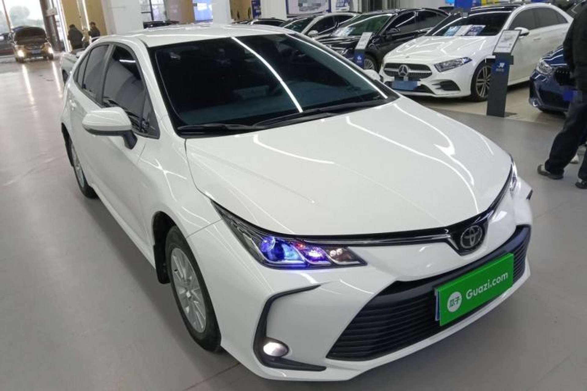 Used Toyota Corolla 2019 1.2T S-CVT GL Pioneer Edition Front Right 45 Deg