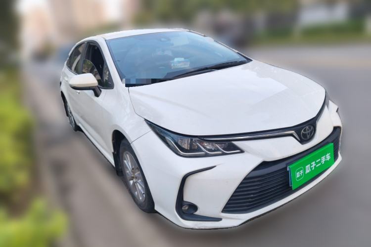 Used Toyota Corolla 2019 1.2T S-CVT GL Pioneer Edition Front Right 45 Deg
