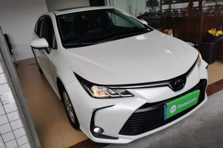 Used Toyota Corolla 2019 1.2T S-CVT GL-i Elite Edition Front Right 45 Deg