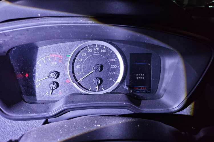 Used Toyota Corolla 2019 1.2T S-CVT GL-i Elite Edition Instrument Cluster