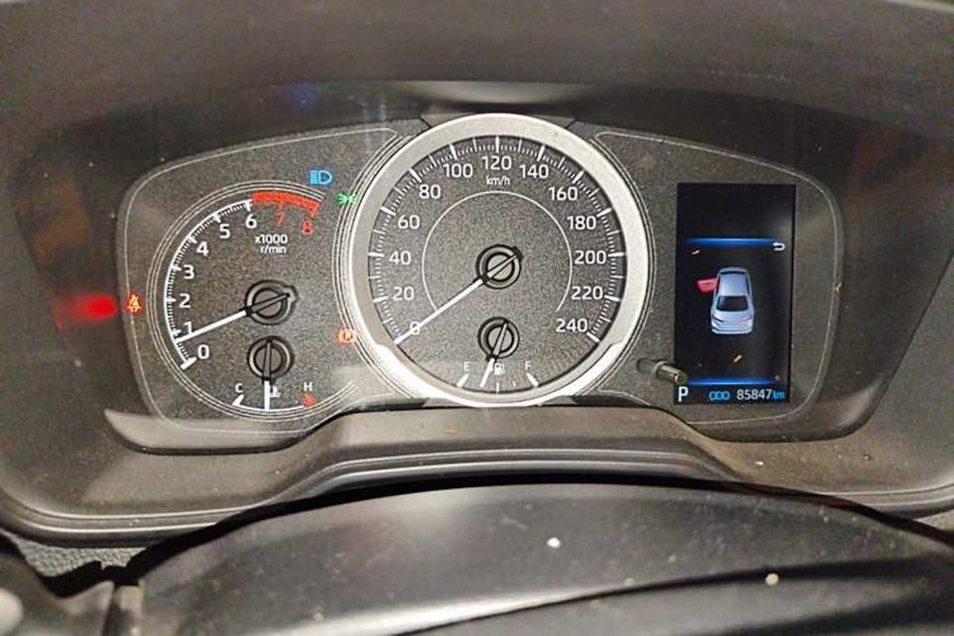 Used Toyota Corolla 2019 1.2T S-CVT GL Pioneer Edition Instrument Cluster