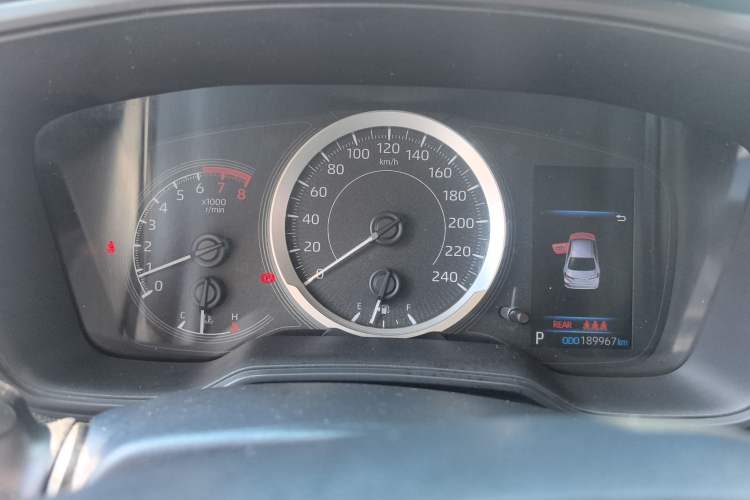 Used Toyota Corolla 2019 1.2T S-CVT GL-i Elite Edition Instrument Cluster