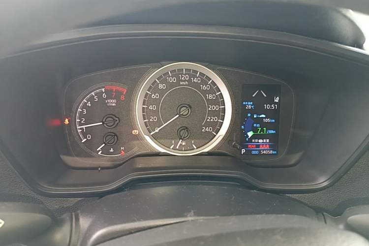 Used Toyota Corolla 2019 1.2T S-CVT GL-i Elite Edition Instrument Cluster
