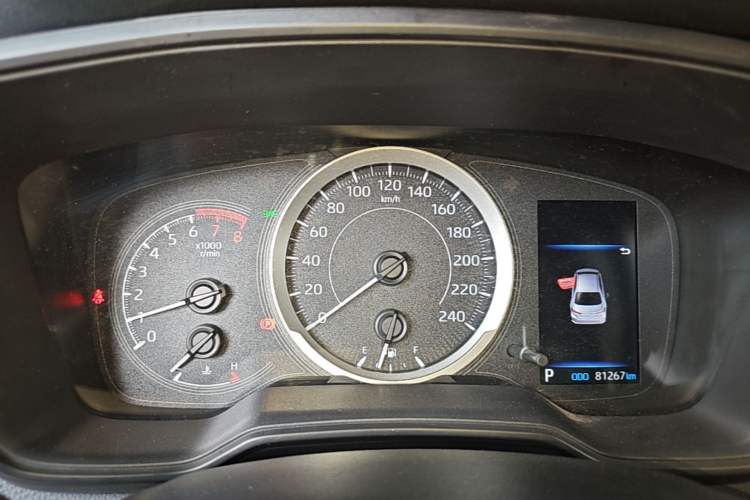 Used Toyota Corolla 2019 1.2T S-CVT GL-i Elite Edition Instrument Cluster
