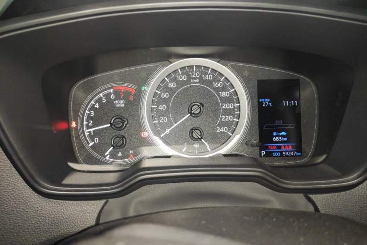 Used Toyota Corolla 2019 1.2T S-CVT GL-i Elite Edition Instrument Cluster