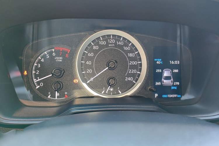 Used Toyota Corolla 2019 1.2T S-CVT GL Pioneer Edition Instrument Cluster