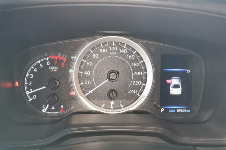 Used Toyota Corolla 2019 1.2T S-CVT GL-i Elite Edition Instrument Cluster