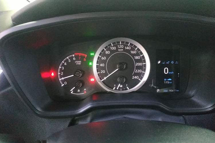 Used Toyota Corolla 2019 1.2T S-CVT GL-i Elite Edition Instrument Cluster