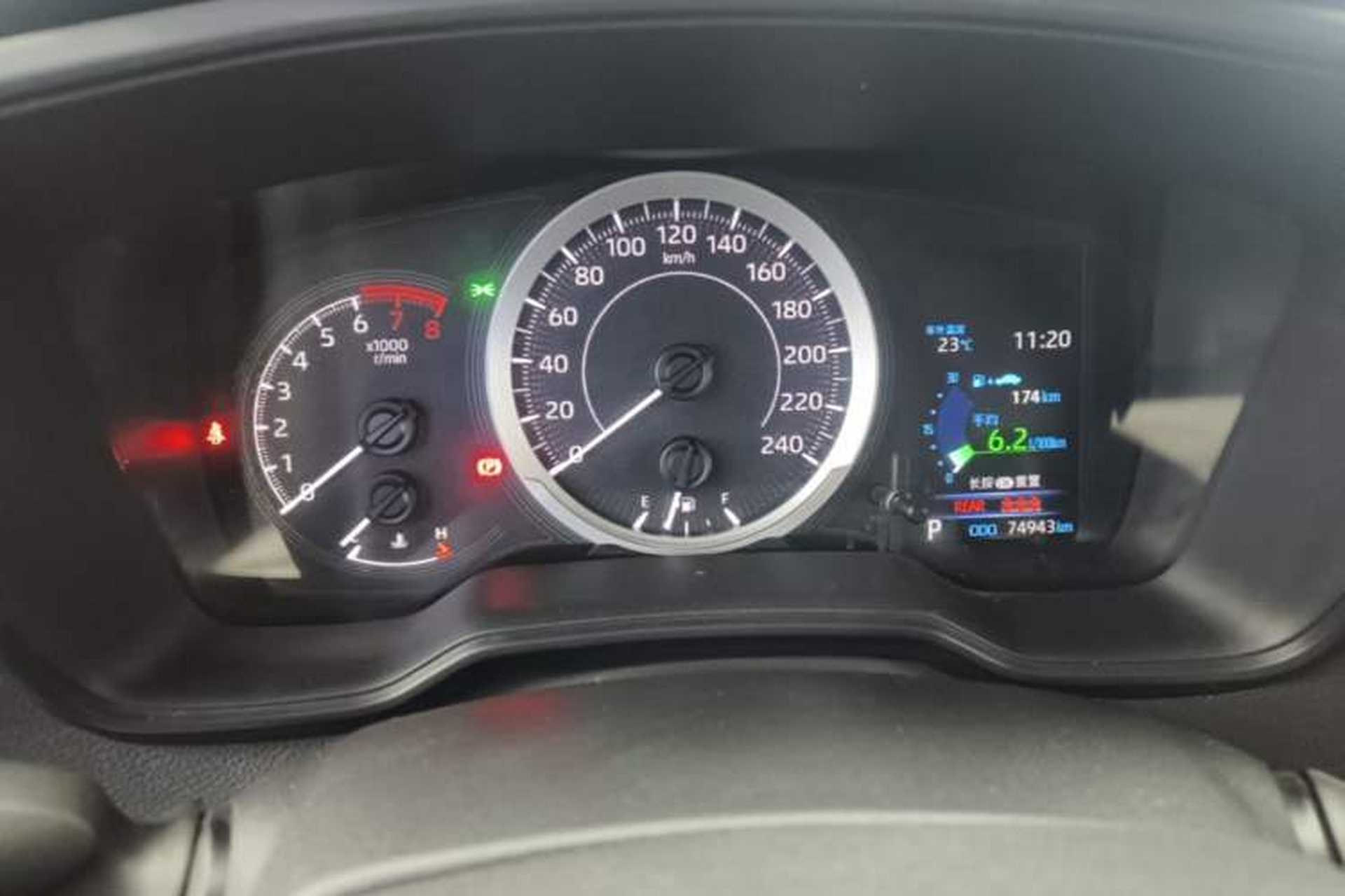 Used Toyota Corolla 2019 1.2T S-CVT GL Pioneer Edition Instrument Cluster