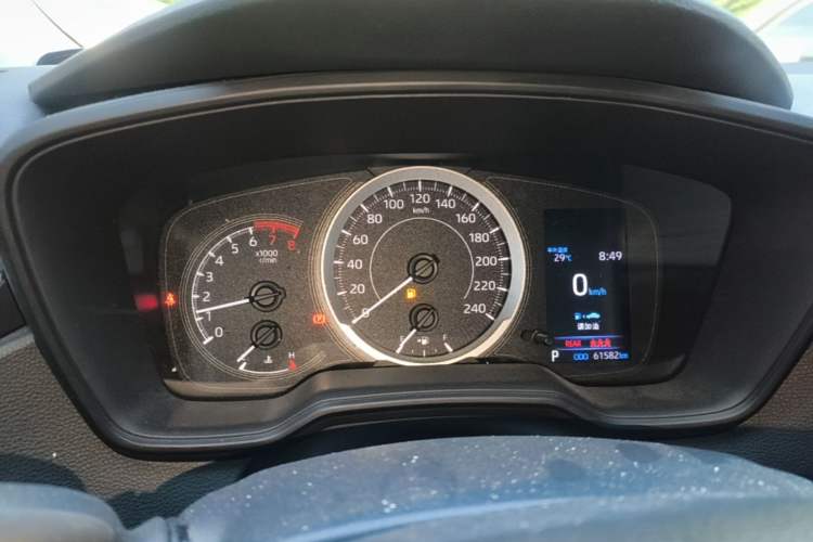 Used Toyota Corolla 2019 1.2T S-CVT GL-i Elite Edition Instrument Cluster