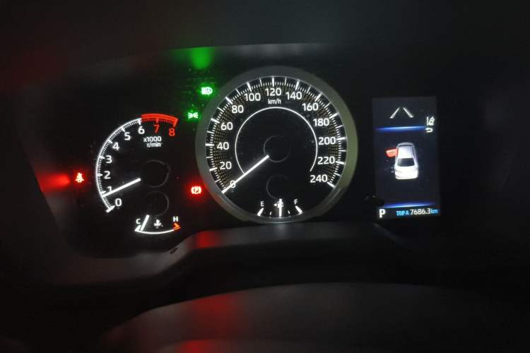 Used Toyota Corolla 2019 1.2T S-CVT GL-i Elite Edition Instrument Cluster