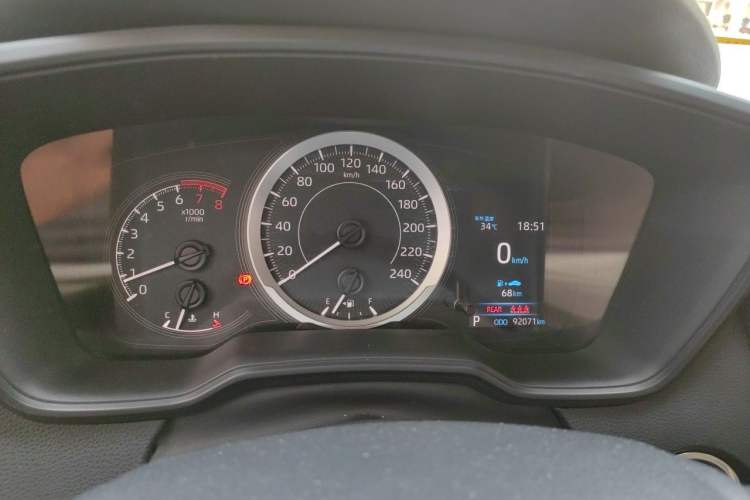Used Toyota Corolla 2019 1.2T S-CVT GL-i Elite Edition Instrument Cluster