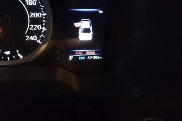 Used Toyota Corolla 2019 1.2T S-CVT GL-i Luxury Edition Odometer Close Up