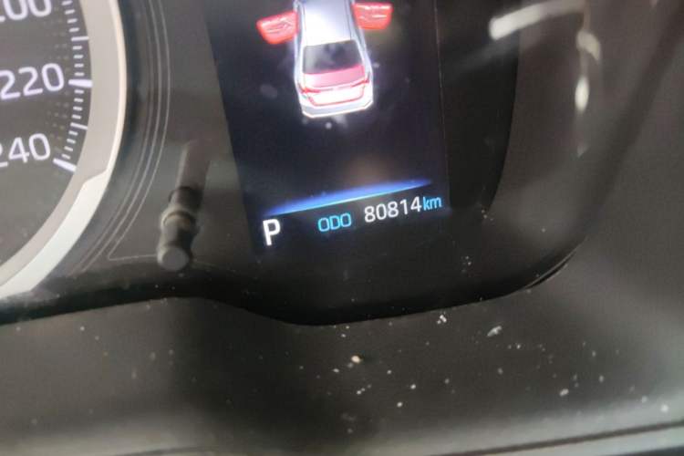 Used Toyota Corolla 2019 1.2T S-CVT GL Pioneer Edition Odometer Close Up