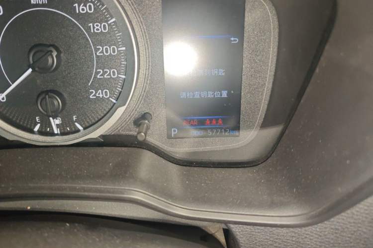 Used Toyota Corolla 2019 1.2T S-CVT GL-i Elite Edition Odometer Close Up