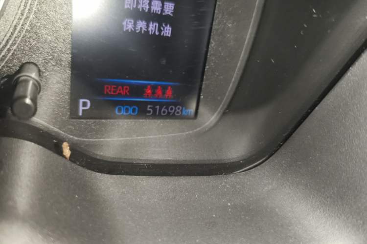 Used Toyota Corolla 2019 1.2T S-CVT GL-i Elite Edition Odometer Close Up