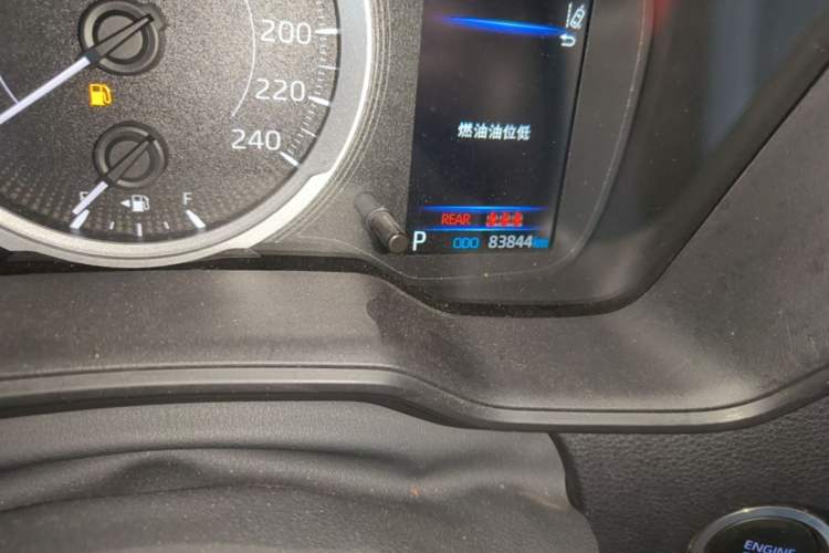 Used Toyota Corolla 2019 1.2T S-CVT GL-i Elite Edition Odometer Close Up