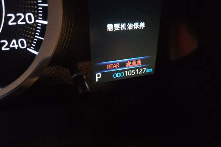 Used Toyota Corolla 2019 1.2T S-CVT Sport Edition Odometer Close Up